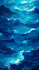 Alkahest Ocean - An ocean of alkahest, the mythical universal solvent. mobile phone wallpaper