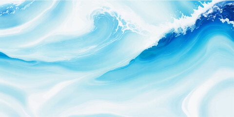 abstract soft blue and white abstract water color ocean wave texture background. Banner Graphic Resource as background for ocean wave and water wave abstract graphics	