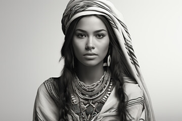 Naklejka premium Portrait of a woman