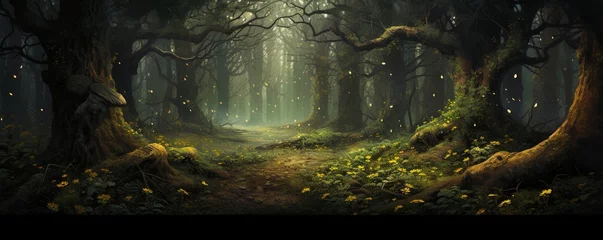 Fotobehang magical forest © Coosh448