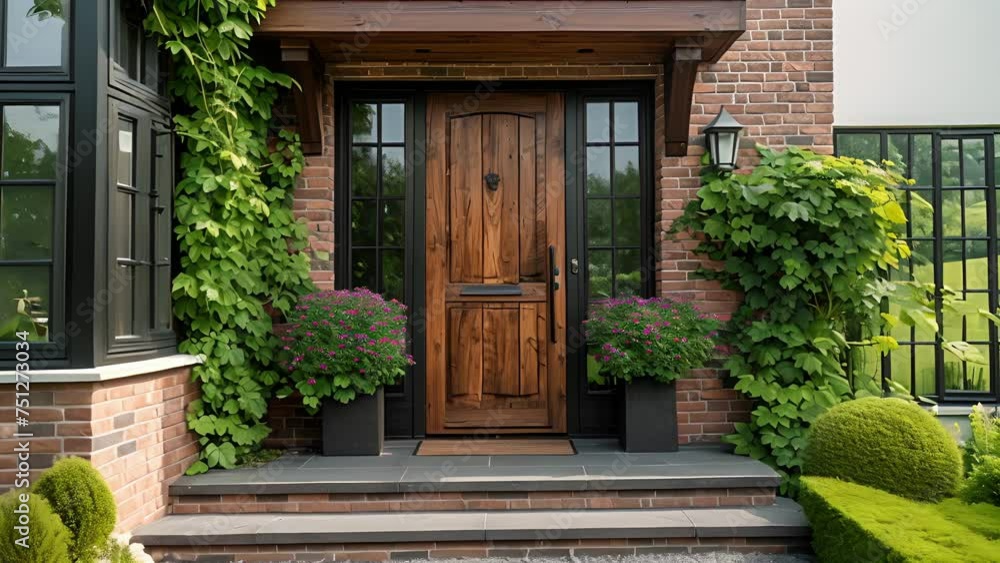 Poster make a statement with your front door by choosing from a range of textured and stained wood options 