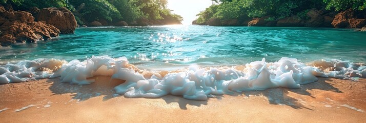 Summer Beach Background, HD, Background Wallpaper, Desktop Wallpaper