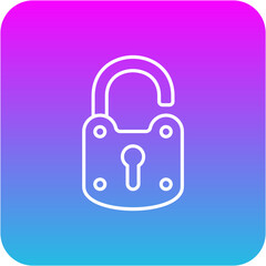 Open Lock Icon