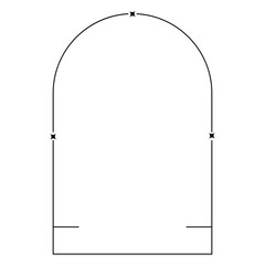  Monoline Arch Frame