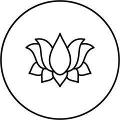 Lotus Flower Icon