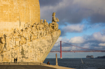 Monument of the discoveries in Lisbon, Portugal