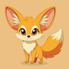 Obraz premium Illustration of a fox