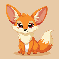 Illustration of a fox