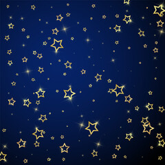 Christmas stars vector overlay.