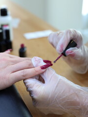 nail polish, varnish coating