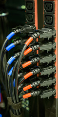 Steckdosenleisten PDU für Server Stromanschluss im Serverrack