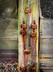 Rusty nuts and bolts