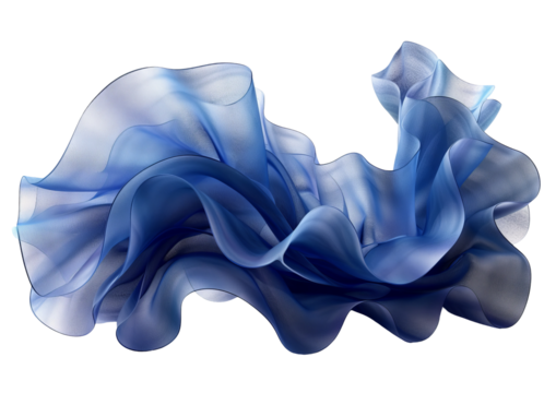 blue silk scarf flies in the wind with dynamic waves and folds.
Concept: accessories and fashion, illustrations of freedom of lightness and sophistication. textiles in movement and grace.