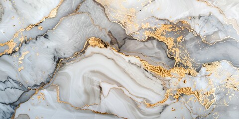 white marble background with golden elements