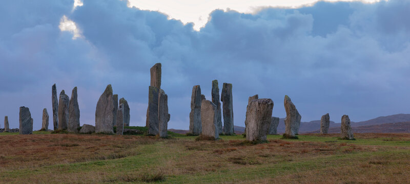 The Callanish Stones At Sunset  