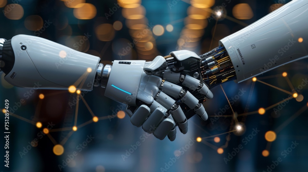 Aufkleber a conference on integrating artificial intelligence in business to streamline finance and operations