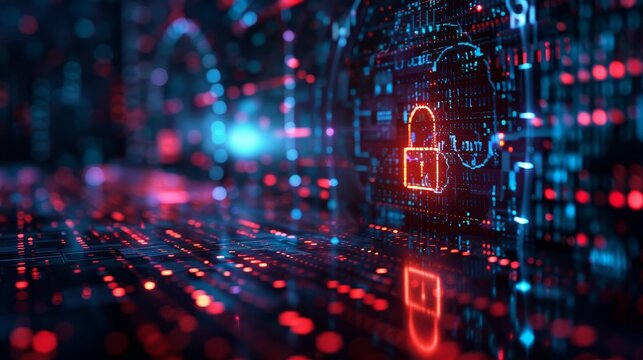 A tech firm offering cutting, edge cybersecurity services to protect financial transactions and client data