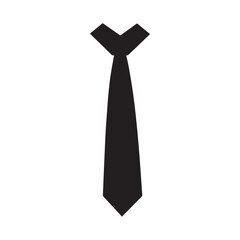 Tie icon isolated on white background vector design.