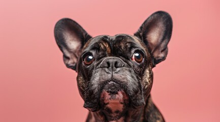 Expressive Black and Brown Puppy With Captivating Gaze - Generative AI