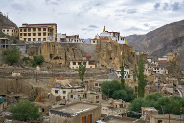 Lamayouro village in Ladakh, India
