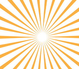 orange sunburst background