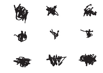 Asemic writing. Symbols. Unreadable abstract text. Handwritten chaos calligraphy art. Cryptic unreadable text. Futuristic alien alphabet. Abstract illegible symbols of fictional language.