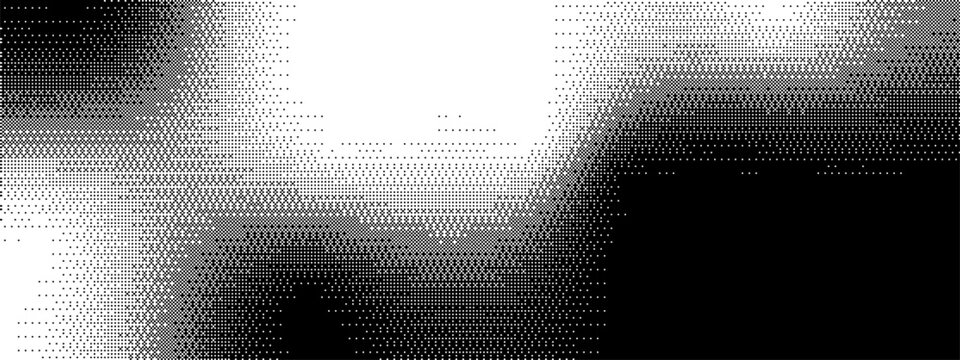 Pixel bitmap texture pattern. Geometric pixel pattern. Abstract bitmap retro design. Vector illustration