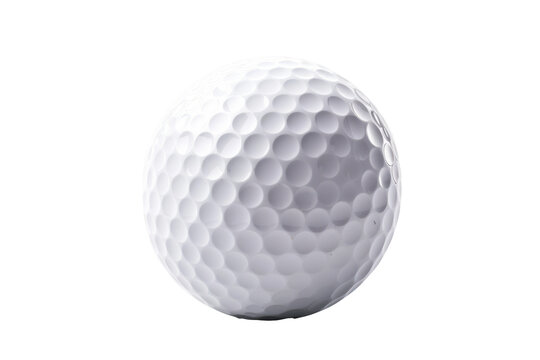 Golf Ball isolated on transparency background PNG