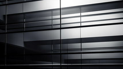 Elegant and simple abstract glass architecture - 751311818