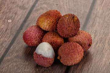 Sweet tasty tropical fruit Lychee