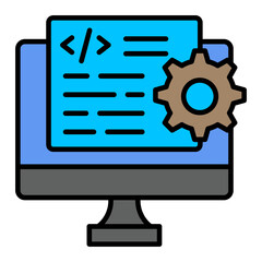   Contract line filled icon