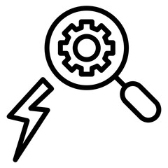 Incident Management icon vector image. Can be used for Emergency Service.