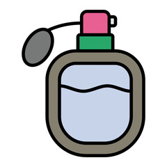   Perfume line filled icon