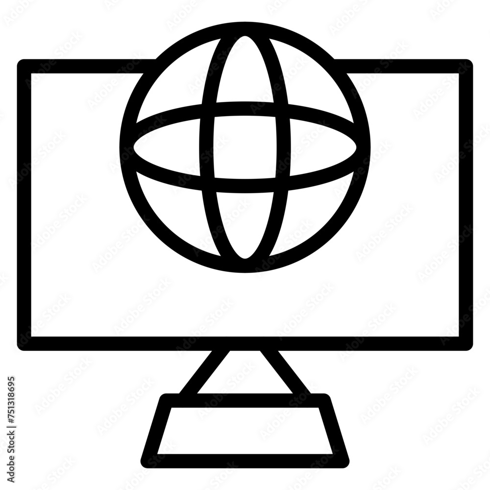 Poster intranet icon vector image. can be used for privacy.