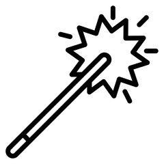 Fantasy icon vector image. Can be used for Movie Genres.