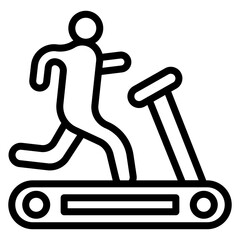 High Intensity Interval Training icon vector image. Can be used for Fitness.