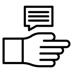 Intimidation icon vector image. Can be used for Bullying in Society.