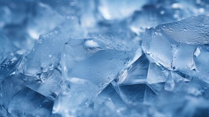 Ice texture background. Ai Generative
