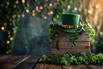 st patricks day, st patrick background, pot of gold coins