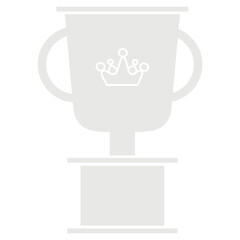 은색 시상 트로피