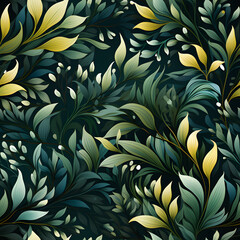 A seamless pattern inspired by nature