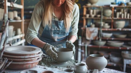 Exploring the Artistry of a Ceramic Handmade Workshop