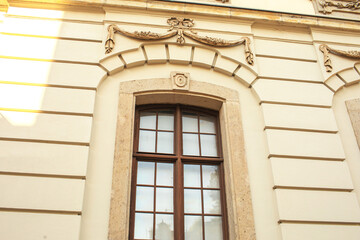 Fototapeta na wymiar Historical building in the city of Eger,Hungary