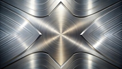 Symmetrical Metallic Pattern