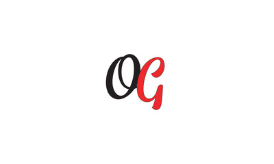 OG, GO, O, G Abstract Letters Logo Monogram