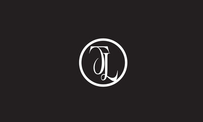 TL, LT, T, L Abstract Letters Logo Monogram