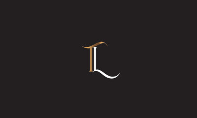 TL, LT, T, L Abstract Letters Logo Monogram