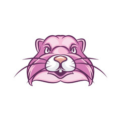 Beaver mascot logo