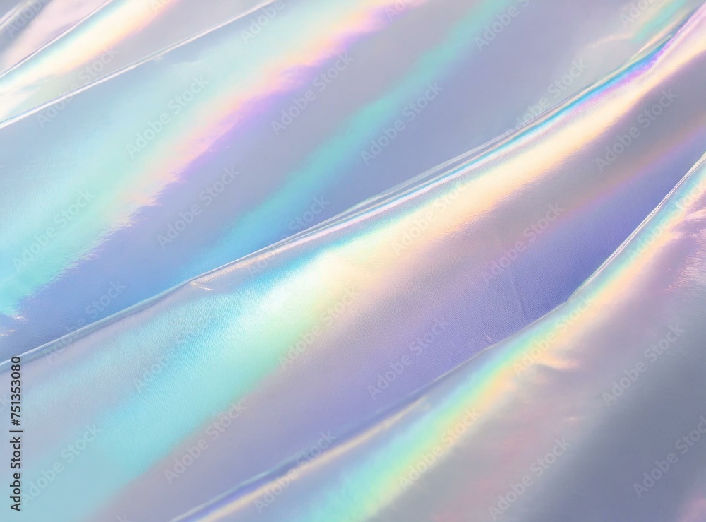 Poster Iridescent texture Holographic background