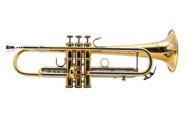 Elevating Music with the Artistry of the Cornet On Transparent Background.
